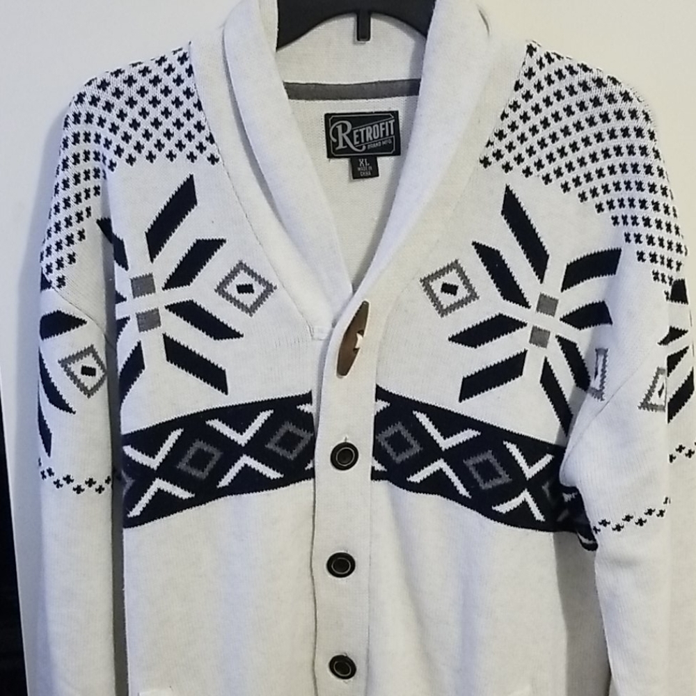 Thick cardiagan sweater